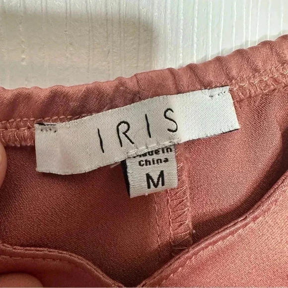 Iris Tank Top  Brownish Pink Size Medium - Picture 7 of 16